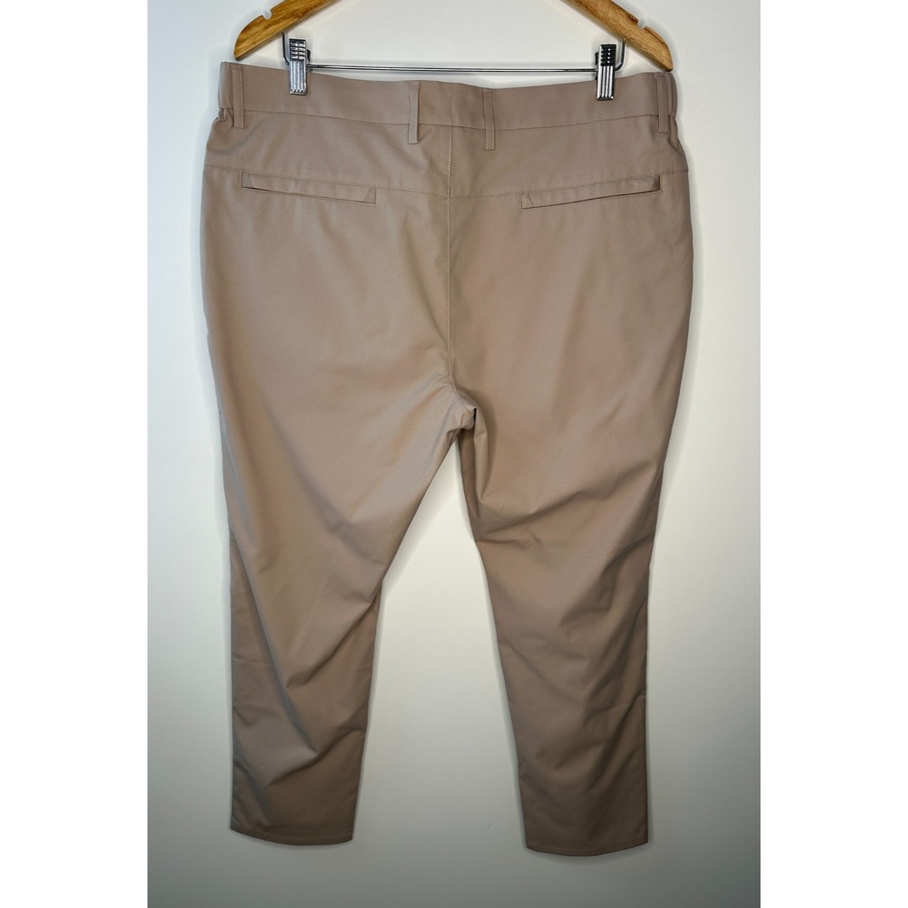Jack Archer Jetsetter Tech Pants 36 x 28 Oak Khaki Travel Performance Stretch - Picture 6 of 10